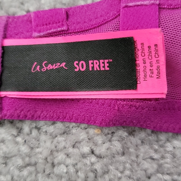 3/25$ La Senza So Free Pink Lace Bra 34DD - Picture 5 of 6